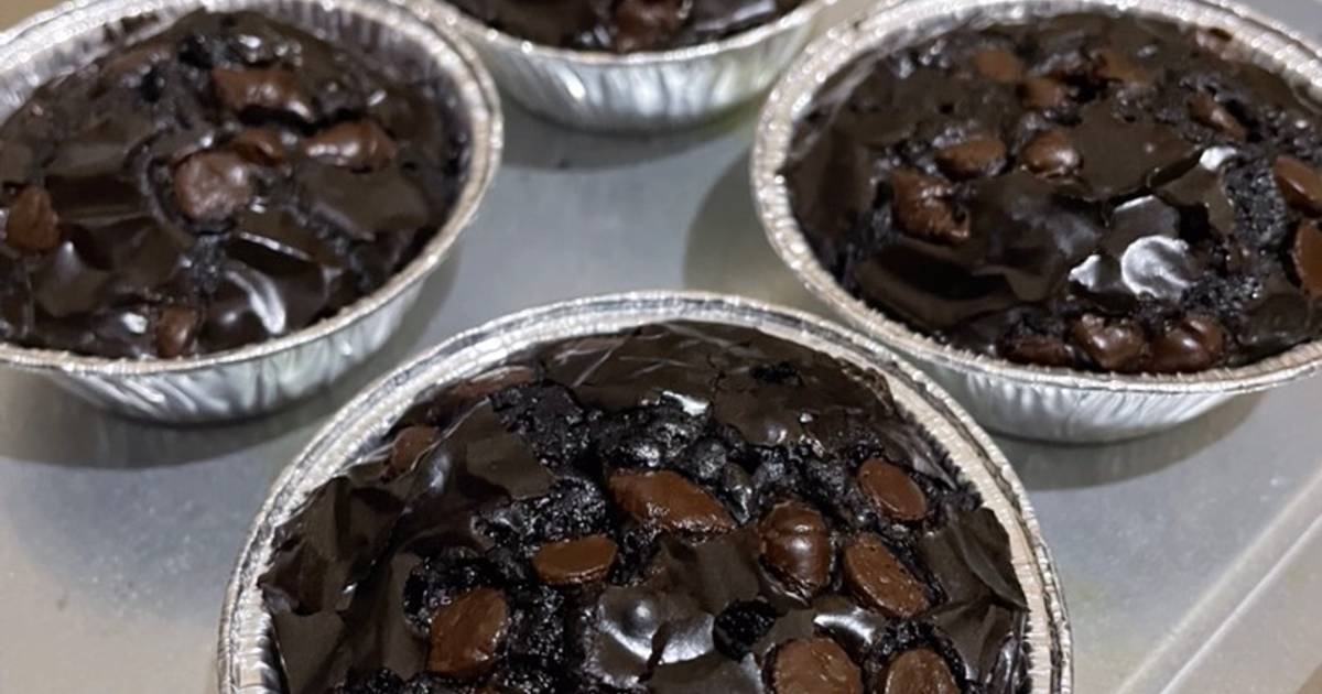 Resep Fudgy Brownies shiny crust oleh OXAbake Cookpad