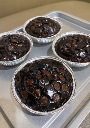 Foto resep Fudgy Brownies shiny crust