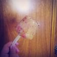 Helado de agua frutal