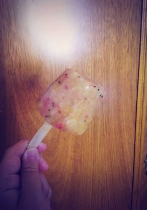 Una foto de Helado de agua frutal