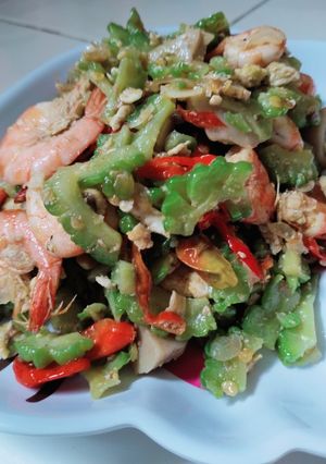 Foto resep Tumis Pare Udang