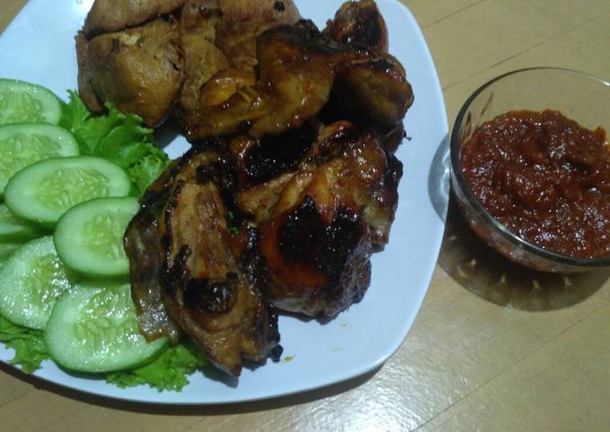 Ayam bakar bumbu bacem