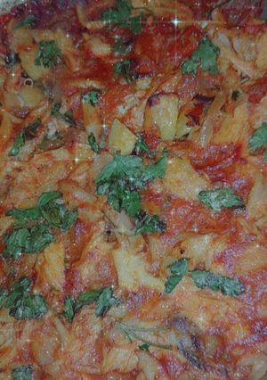 صورة لوصفة موشتو بصدر الدجاج 😋