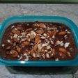 Puding coklat almond