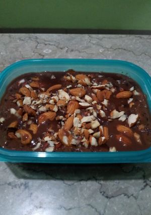 Foto resep Puding coklat almond