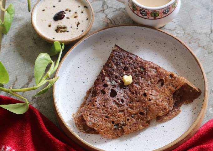 Recipe of Eric Ripert BENNE RAGI DOSA / BUTTER RAGI DOSA