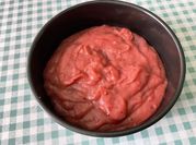 Une photo de compote coing