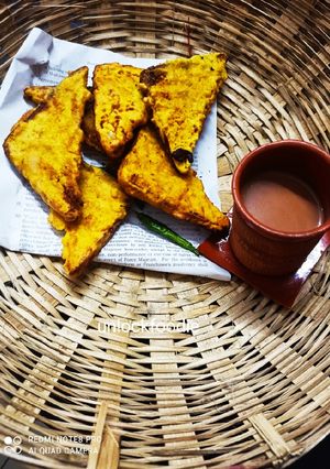 A picture of Bread Pakora.
