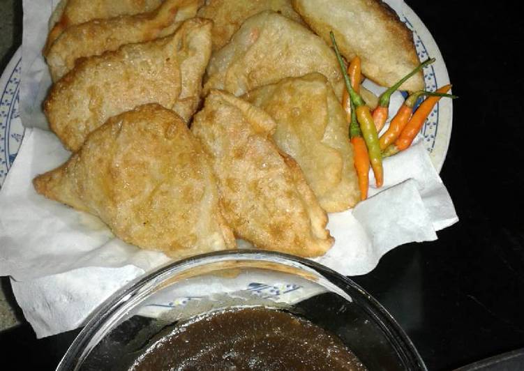 Martabak sambel petis suroboyo