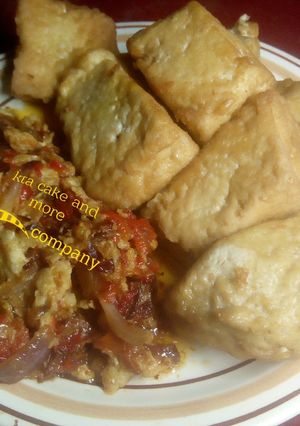 Awara da egg souce ainihin hoton girkin