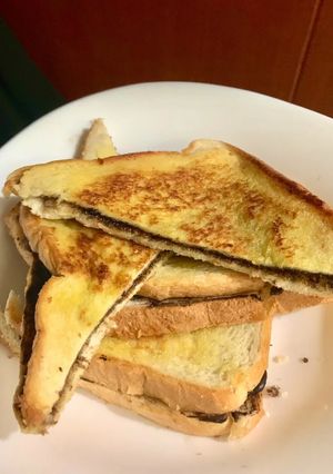 Foto resep Roti Bakar Selai Coklat