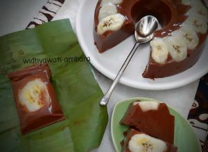 Foto resep Nagasari Hunkwe Pisang Coklat