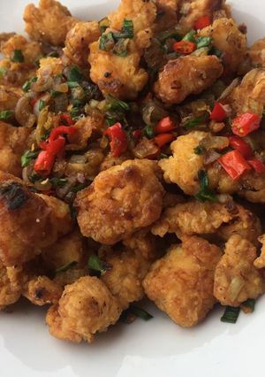 Foto resep Chicken salt and paper