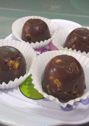 Foto resep Kue jagung coklat