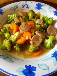 Foto resep Tumis bakso brokoli saus tiram