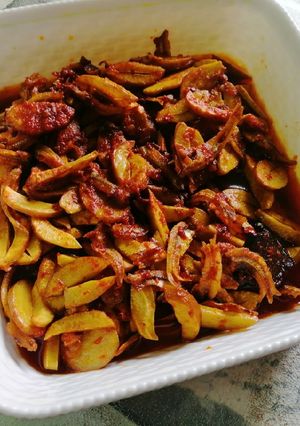 Gambar Sambal Jering Papa Zul