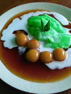 Foto resep Biji salak + Bubur sumsum pandan