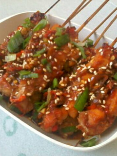 Foto resep Sate Ayam Bumbu Bulgogi (Pedes-Simple)