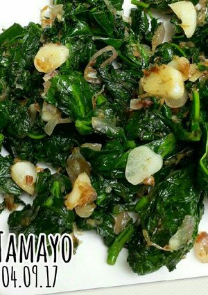 Foto resep Tumis daun kacang panjang (lembayung)