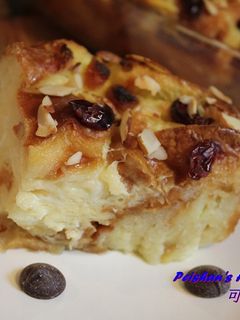 可頌麵包布丁 的食譜成品照片