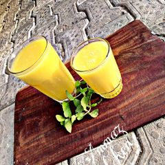 A picture of Minty mango juice.