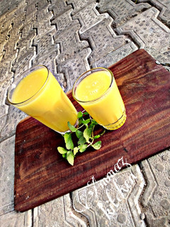 A picture of Minty mango juice.