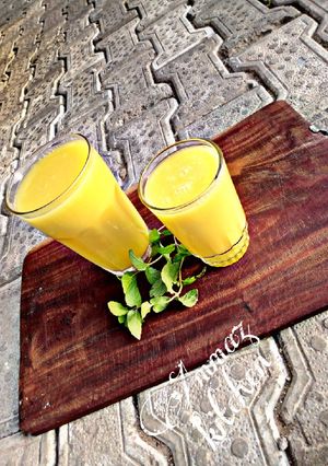 A picture of Minty mango juice.