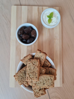 Una foto de Galletitas con harina soja 🌱 tipo crackers