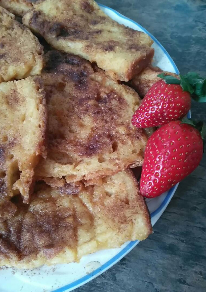 Una foto de Torrijas veganas