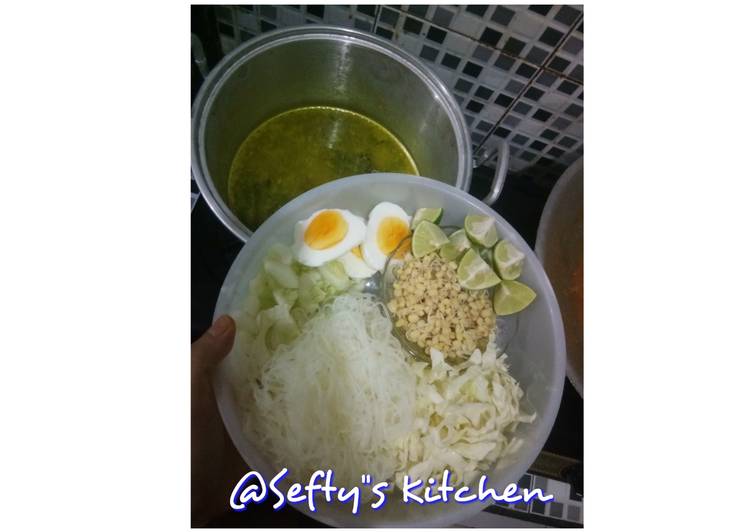 Cara Membuat 🥗Soto Ayam Bening🍗 bahan sederhana
