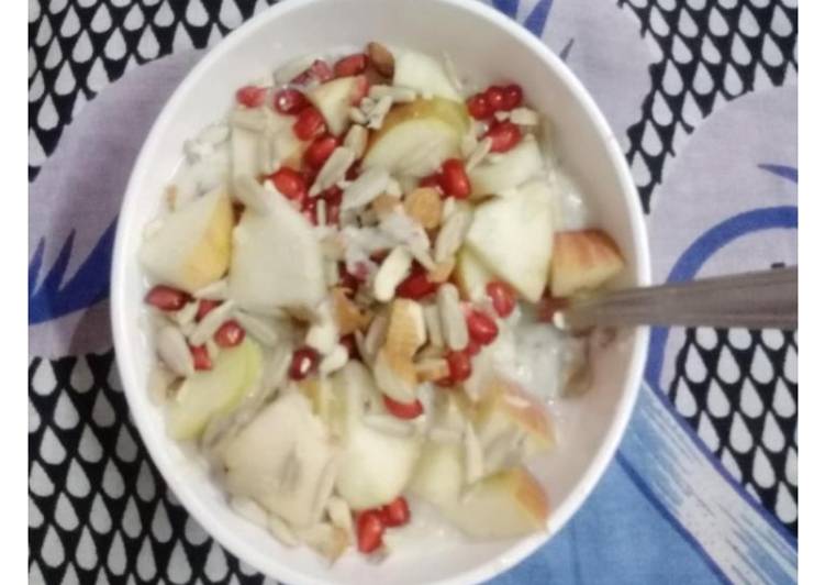 Recipe of Super Quick Homemade Oats pudding without sugar for weight loss