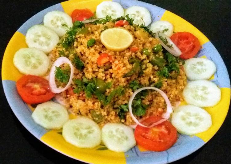 Step-by-Step Guide to Prepare Award-winning Vegetable dalia pulao