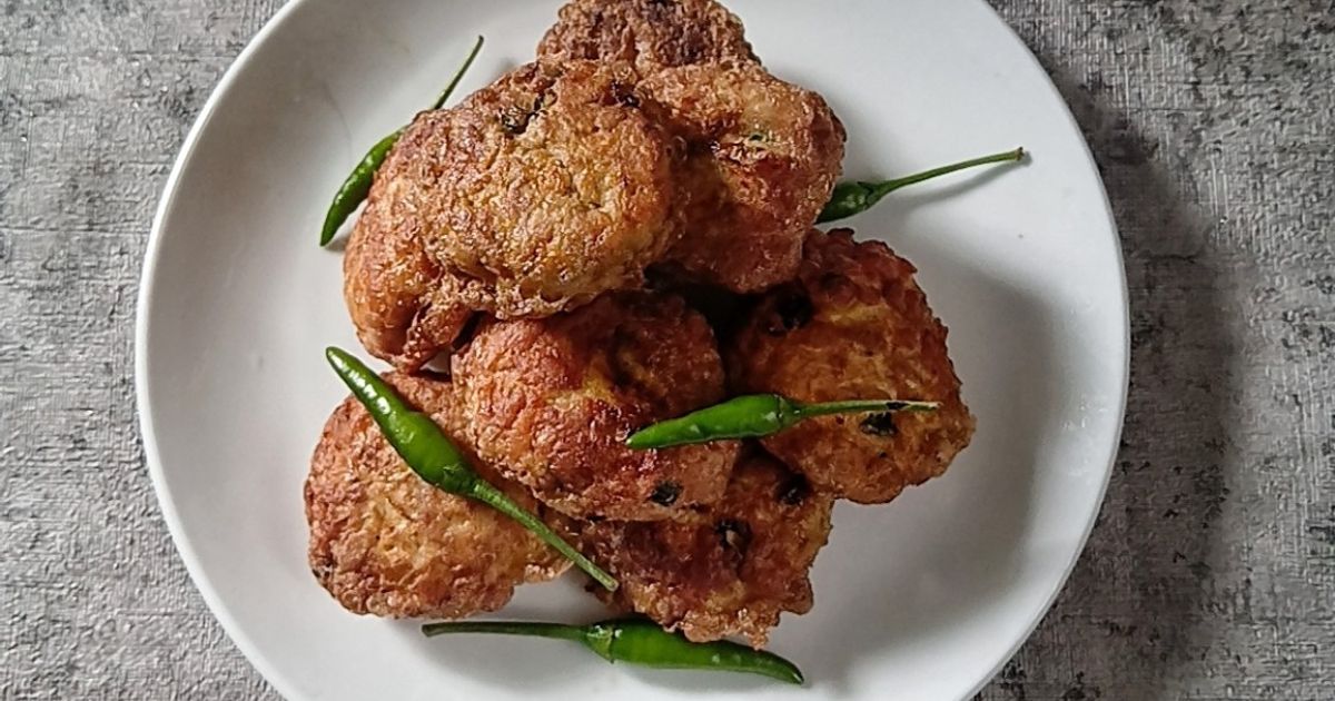 Perkedel Tempe