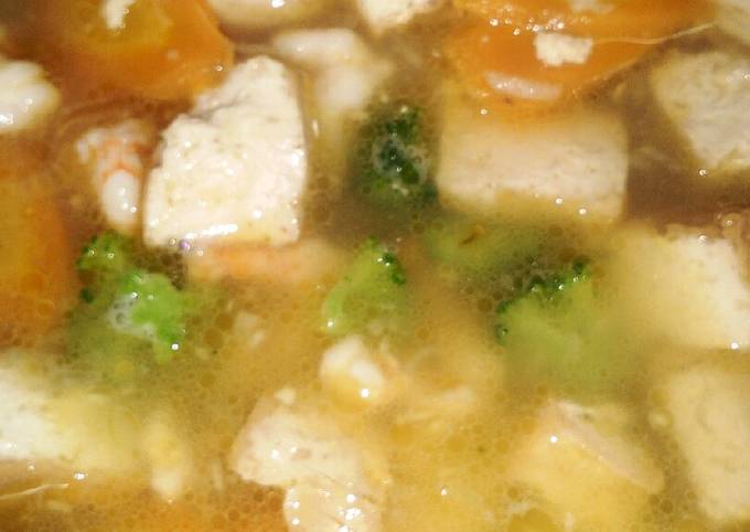 Resep Sayur Brokoli Wortel Udang Tahu Menu Balita oleh Resep Sayur Brokoli Wortel Udang Tahu Menu Balita oleh