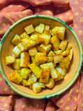 Papas al curry 🥘 🥔 Papitas probióticas al horno con curry by Mate Amargo
