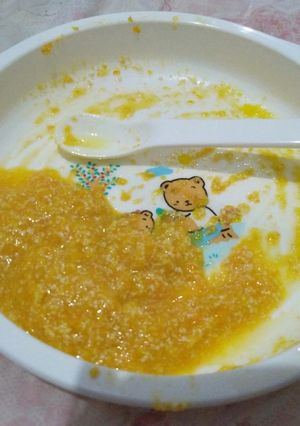Foto resep MPASI 6bulan pertama menu 4 bintang dengan slow cooker day 6