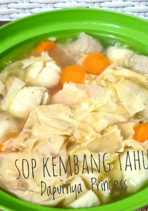 Foto resep Sop kembang tahu