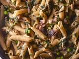 Chicken, Mushroom & Spinach Pasta