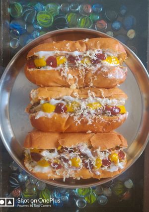 A picture of Veg Hot Dog.