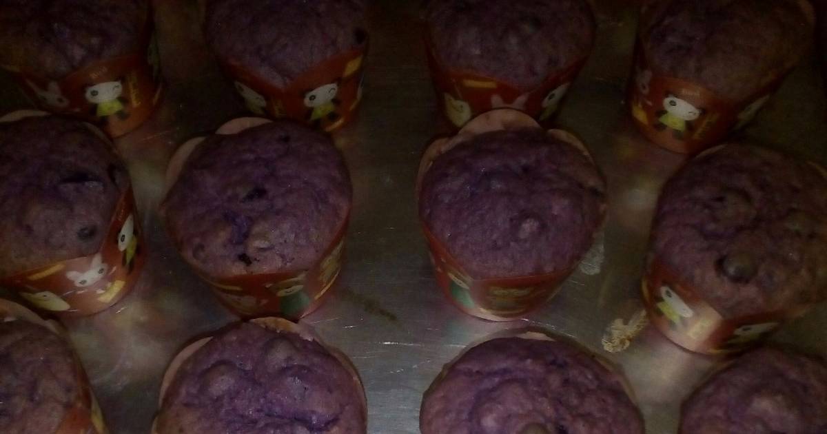 brownies irit Resep Muffin Ubi Ungu oleh Yuliana Shinta Rintarto Cookpad