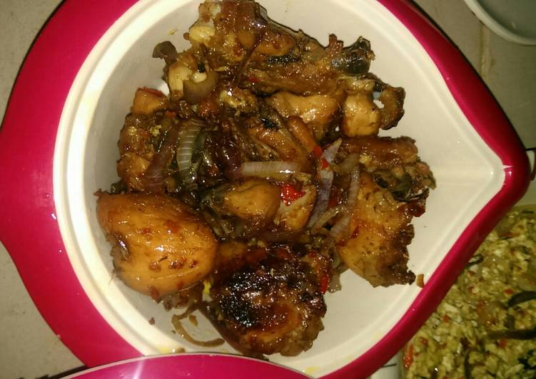 How to Make Speedy Peppered chicken my favorite