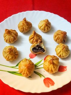 ভাজা মেওয়া চকোলেট মোদক রেসিপির প্রধান ছবি