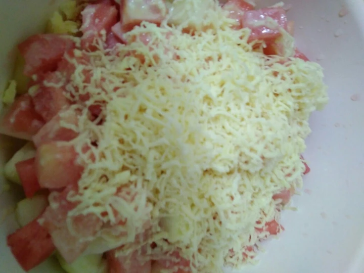 Langkah Gampang Membikin Resep Salad buah (no mayonaise no yogurt) yang Sempurna Anti Ribet, Bikin Ngiler