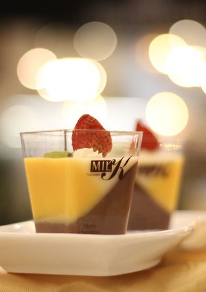 Foto resep Pannacota Orchova (Orange, Choco, Vanilla)