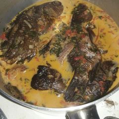 A picture of Stewed tilapia.