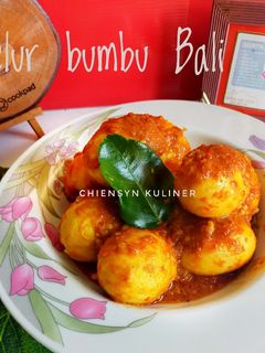 Foto resep Telur bumbu Bali