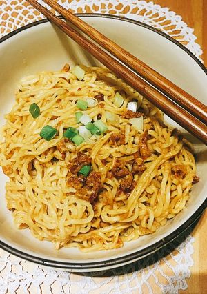 沙茶乾麵 的食譜成品照片