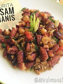 Foto resep Gurita Asam Manis 🐙
