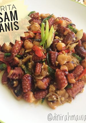 Foto resep Gurita Asam Manis 🐙