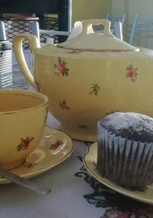 Una foto de Muffins sabor Inglés (un té con mis alumnos de Inglés)
